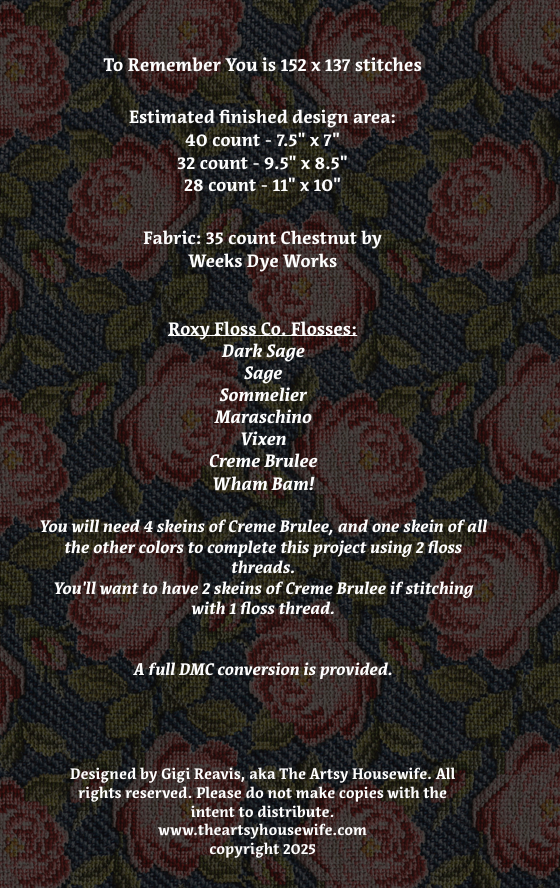 To Remember You (PDF CHART)