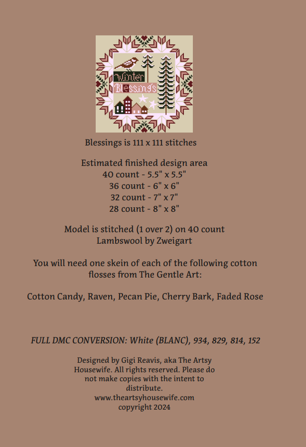 Blessings (PDF CHART)