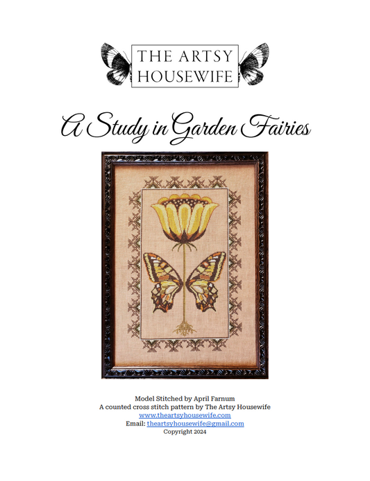 A Study in Garden Fairies (PDF CHART)