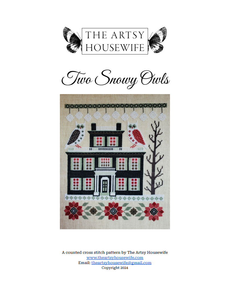 Two Snowy Owls (PDF CHART)