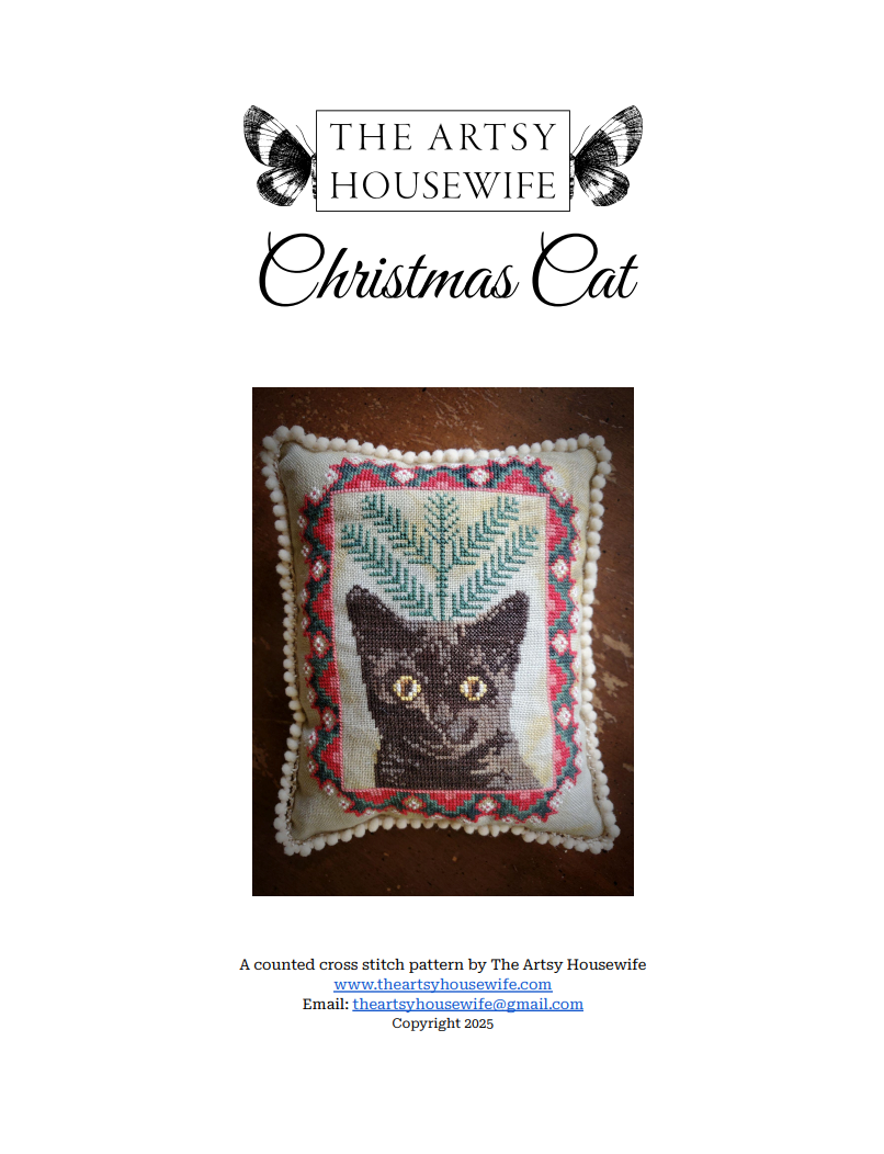 Christmas Cat (PDF CHART)