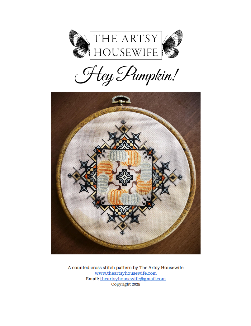 Hey, Pumpkin!  (PDF CHART)