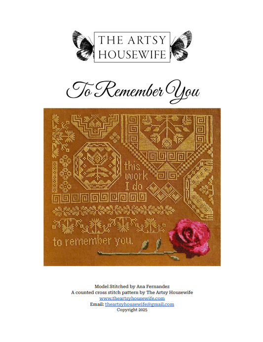 To Remember You (PDF CHART)